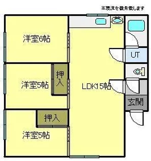 グランドマンション【2階】の間取り