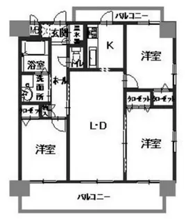 マノワール【7階】の間取り