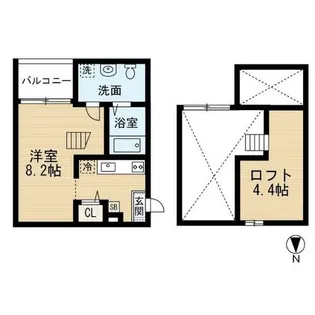 solare【1階】の間取り