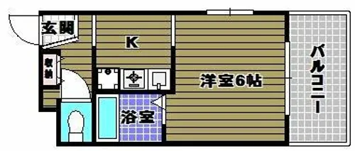 パークヒルズ千代田【3階】の間取り
