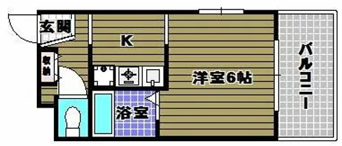 パークヒルズ千代田【3階】の間取り