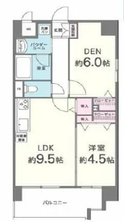 海老江サンライズ【4階】の間取り
