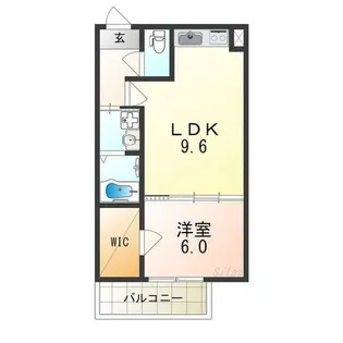 フジレジデンス【3階】の間取り