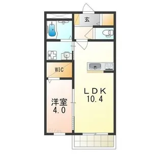 グレイス高見の里杉井【1階】の間取り