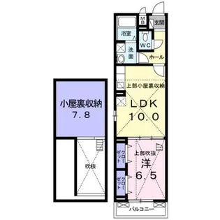 A FLAT【2階】の間取り