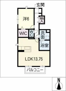 PIACERE【1階】の間取り