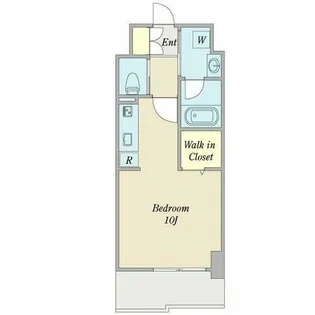 レジデンスSUN.K【10階】の間取り