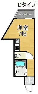 住之江1番館【2階】の間取り