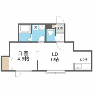 ケントハウスⅡ【103号室】の間取り
