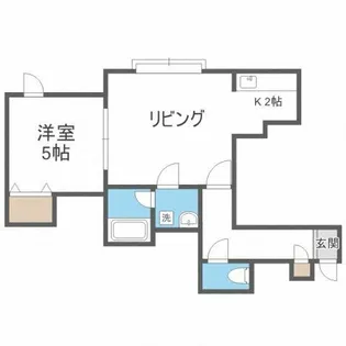 パシフィックオーシャン【2階】の間取り