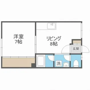 エールハイツヒロ【203号室】の間取り