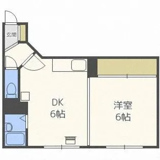 DEVEX382【4階】の間取り