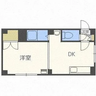 グレースハイム【4階】の間取り