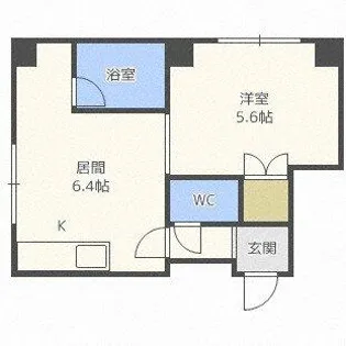 ラパン・アジールA【3階】の間取り