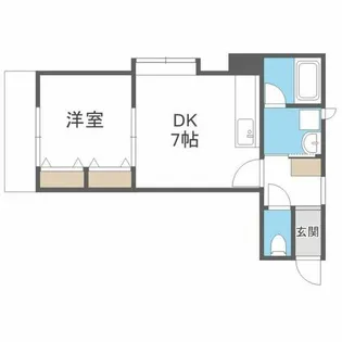 エレガンスハイム42【103号室】の間取り