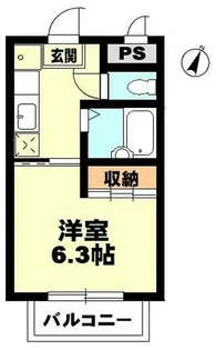 アトム7-ARK【202号室】の間取り