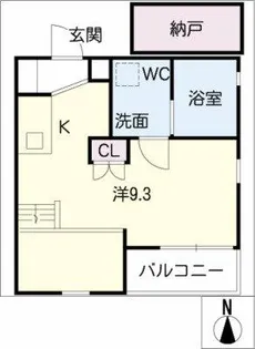 REX平針【1階】の間取り