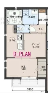 コンフォート黒崎【201号室】の間取り
