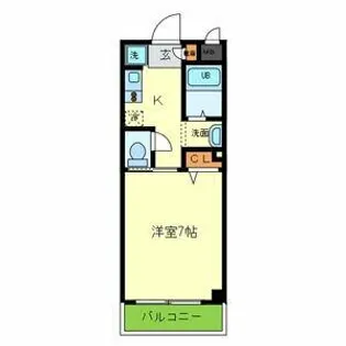 エパック昭和町【2階】の間取り