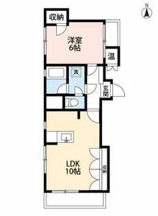 シプエビル【404号室】の間取り