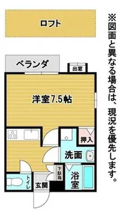 ネクサス若園【2階】の間取り