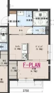 コンフォート黒崎【2階】の間取り