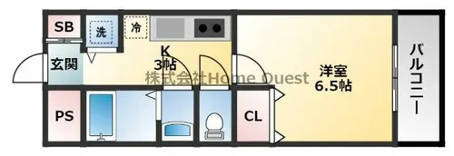 ティグリス枝川【3階】の間取り