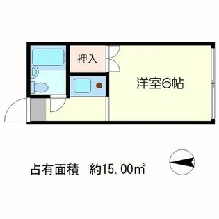 アクエルド東大路【3階】の間取り