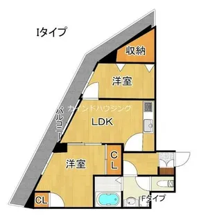 DAIKOマンション【10階】の間取り
