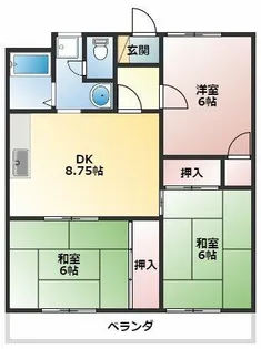 塚本ビル【201号室】の間取り