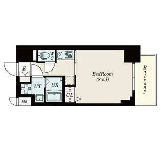 S-RESIDENCE平安通【904号室】の間取り