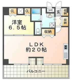 SOFIT CLUB【7階】の間取り