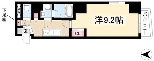 イースタンヒルズ八事【10階】の間取り