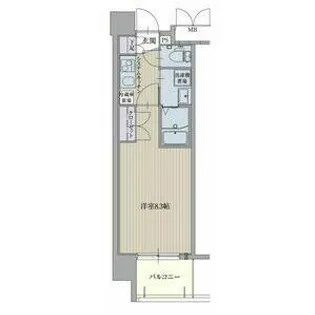 パルティール黒川【4階】の間取り
