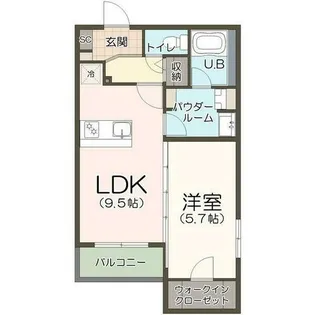 アルカンシエル泉【5階】の間取り