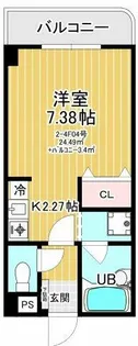 ラ・プルミエール【304号室】の間取り
