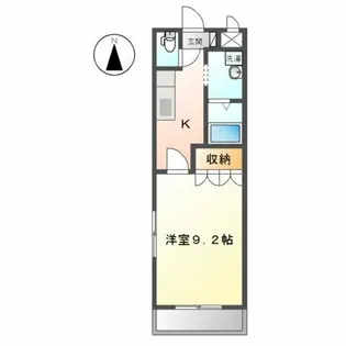 プラッツ ハウス【1階】の間取り