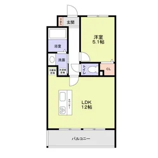 coco vialatte【1階】の間取り