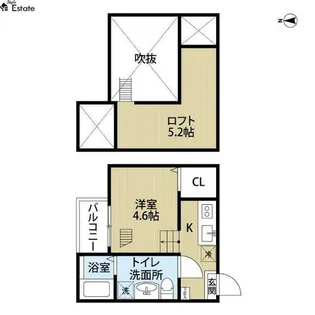 Vadoo【1階】の間取り