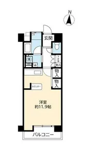 URポートアイランド【0660304号室】の間取り