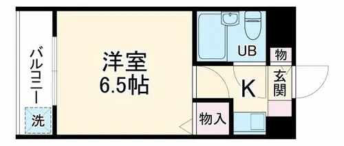 サンシャイン尾頭橋【6階】の間取り