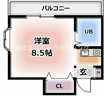 マンションIMURA50【3階】の間取り