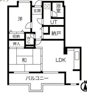 ドール辻井【4階】の間取り