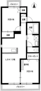 サニーヒルズ坂巻【1階】の間取り