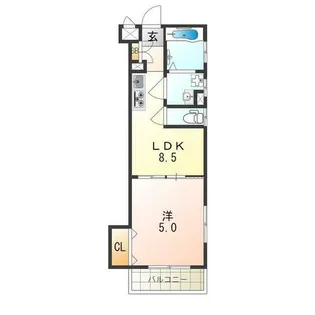 大阪府門真市上島町【アパート】の間取り