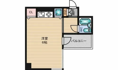 朝日プラザ河内長野デポーフロント【6階】の間取り