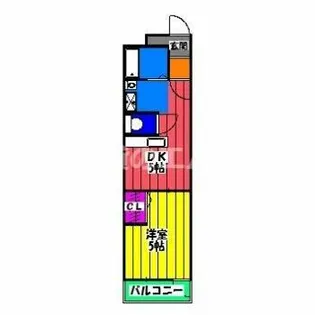 ベルサイユD【302号室】の間取り