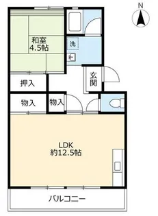 UR箕面粟生第三【0180504号室】の間取り