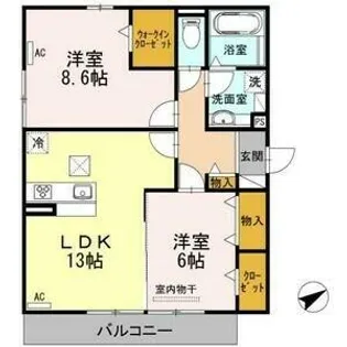 グラン・シャリオ 千種【302号室】の間取り