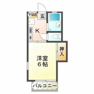 シーサイド西舞子B【2階】の間取り